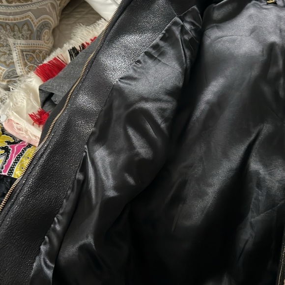 Fabulous, furs, leopard print Moto jacket - Picture 6 of 8